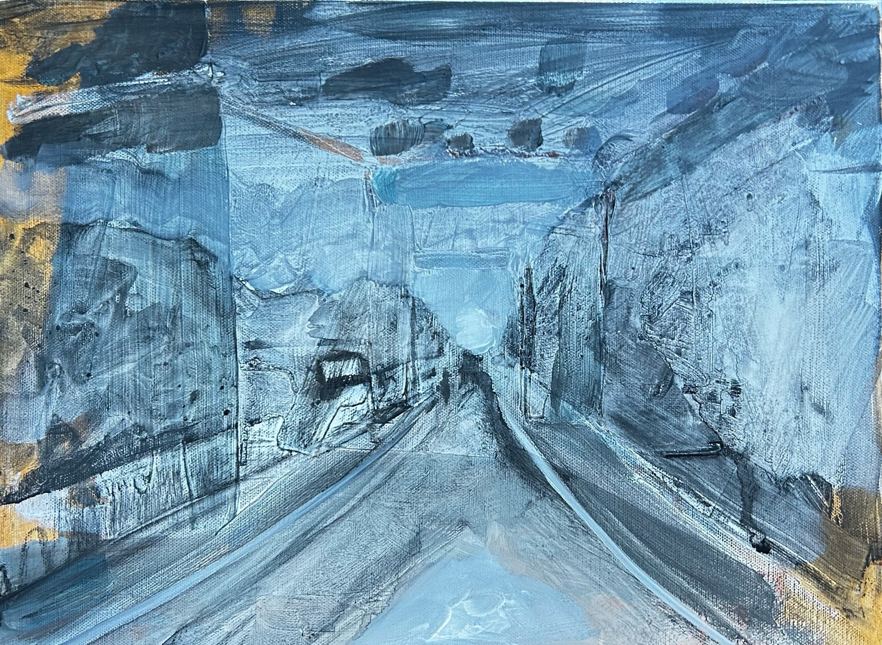 Blue-toned landscape, by Alejandro David Quesada Vázquez